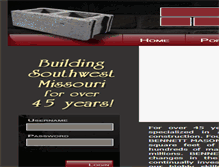 Tablet Screenshot of bennettmasonry.com